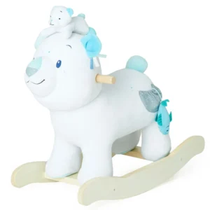 Ride on Toy Animal Polar Bear Rocking Horse for Children