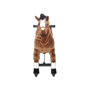 Riding Animal Plush Stuffed Rocking Horse Ride on Toy with Customized Color for Kids Party Games
