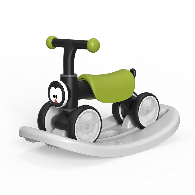 Riding Toys for Children Mini Cute and Safe Mini Scooter with 4 PU Wheels and No Pedals Baby Walker