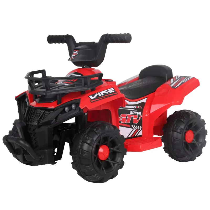Road Music Foldable Car Double Drive LED Electric Toys Kids Ride on Car Bumper Toddler Scooters Karting