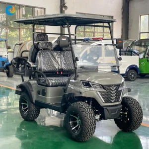 Robetaa Mini Luxury 4 Passenger Antique Golf Buggy Electric Classic Golf Cart for Wedding Resort Hotel