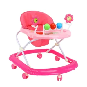 Rocking Music Walker for Baby Foldable Round Toddler Walker Plastic and Iron Frame for 0 3 Years New Baby Gift Idea