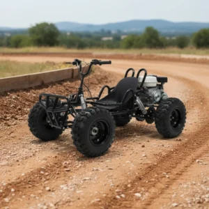 Rugged Big Tire 4 Wheeler Off Road Go Kart Enhanced Suspension Adult All Terrain Buggy