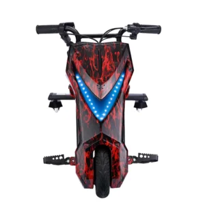 SIMATE D1 3 Wheel Electric Drift Scooter for Kids 360° Spin Drift Car Toy with LED Light Best Birthday Gift for Boys & Girls
