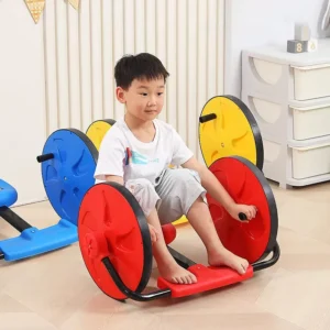 Safe Indoor Outdoor Folding 3 Wheel Plastic & Metal Eco friendly Exercise Toy with Balance Ride for Ages 4 12 Kids Swing Car