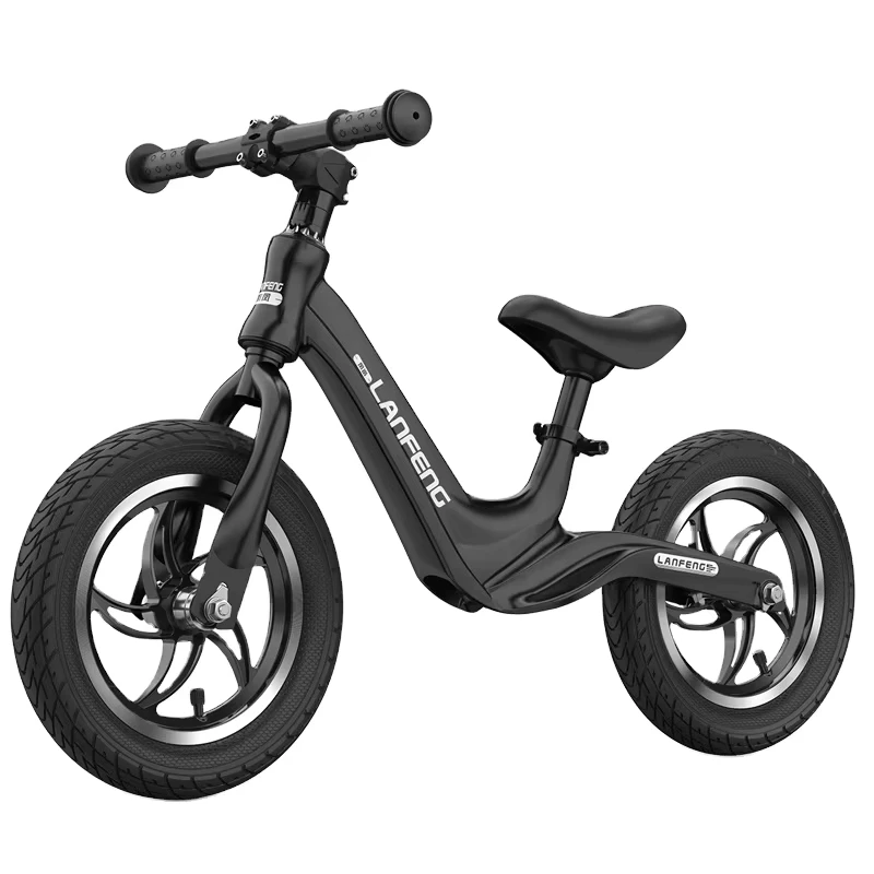 Safety Balance Bike for Kids Double V Brake & Aluminum Alloy Fork Steel Pedal Ordinary Pedal Two Wheels