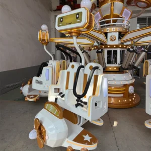 Safety Test Passed Silent Drive Box Low Noise Operation Commercial Rotating Amusement Equipment