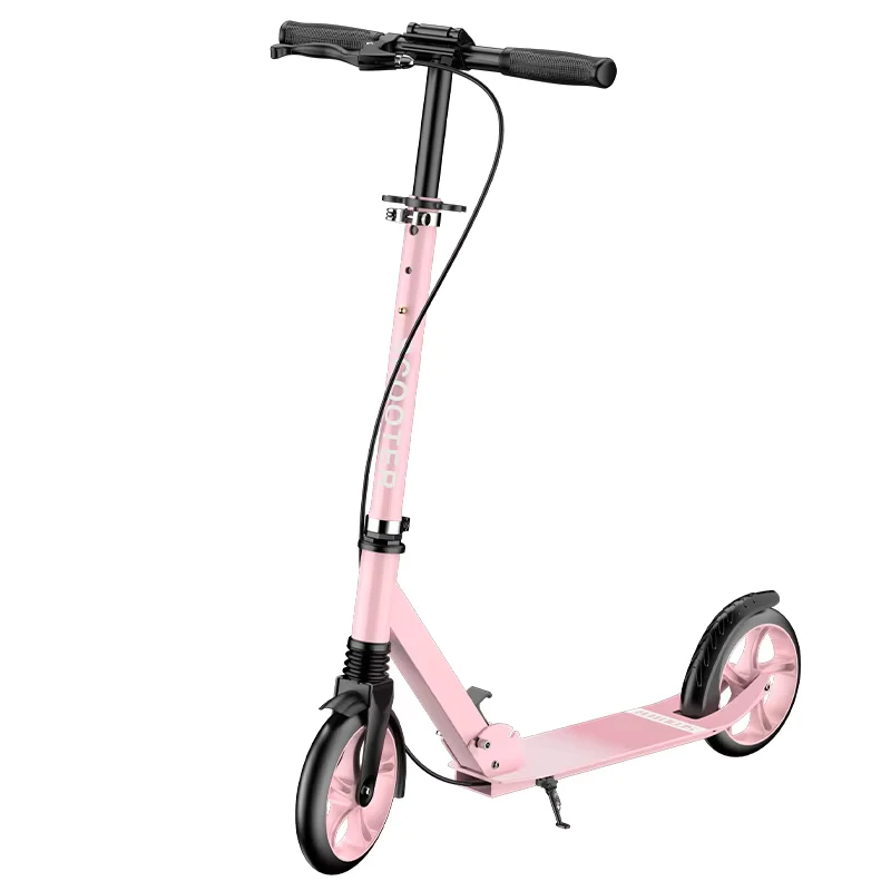 Scooter for Adult PU Wheel Kids Kick Scooter 2 Wheel Kick Scooters for Adult Riding Scooter