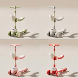 Scooter for Children 1 8 Years Old Boys and Girls with Pedal Plastic 3 Wheels Scooter Kids Can Ride on the Scooter