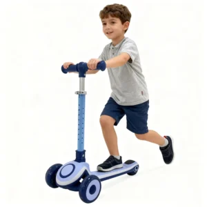 Scooter for Kids Ages 3-10 Toddler Scooter Extra-Wide PU LED Wheels Kids Scooter 4 Adjustable Height