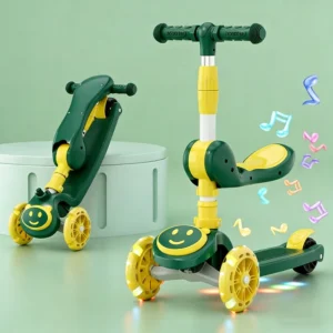 Scooter for Kids Ages 3 10 Toddler Scooter Extra Wide PU LED Wheels Kids Scooter 4 Adjustable Height