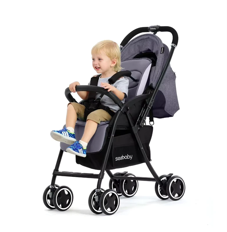 Seebaby T09A EN1888 Certified Two Way Push European Style Baby Stroller Factory From China