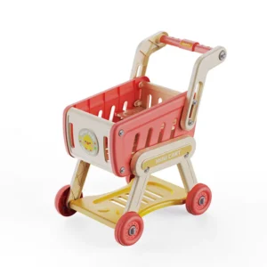 Shopping Cart Toy Baby Push Car Children’s Role Play Simulation Fruit Cutting Fun Kitchen Supermarket 4-6Y Boys Girls Cooking