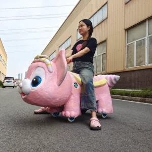 Shopping Mall Dinosaur Car for Kids Dinosaur Ride for Amusement Park