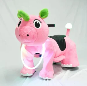 Shopping Mall Kids Indoor Playground Ride on Animal Toy Walking Animal Ride