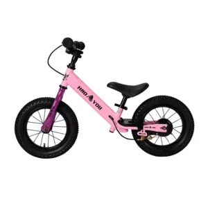 Simple High carbon Steel Children Bicycle Baby Push Bike 2 Wheels Kids Balance Bike 12″ Wheels Full Shockproof Frame 100kg Load