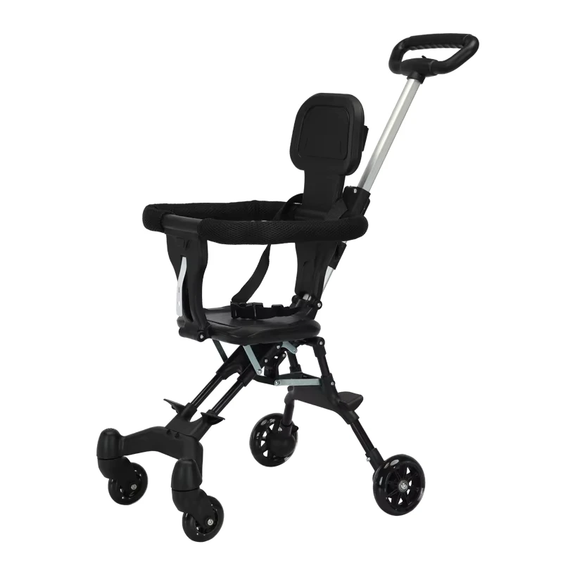 Simple Multi Function Baby Stroller Easy Foldable and Portable with Adjustable Features for Kids