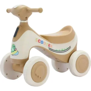 Small Baby Push Ride on Sliding Plastic Car Toys for 1 3 Years Kids Four Wheel
