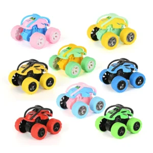 Small Inertia Car Drive Off-road Vehicle Kids Inertia Four-wheel Drive Off-road Stunt Car Friction Vehicle For Kids