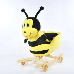 Small Kids Animal Shaped Chair Rocking Horse Kids Plush Toys Soft Toddler Toys