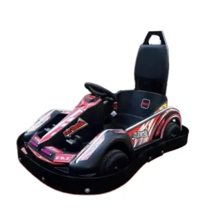 Source Factory Outdoor Playground Racing Car Electric Go Kart Four Wheel Drift Karting 500W 38km/h for Kids