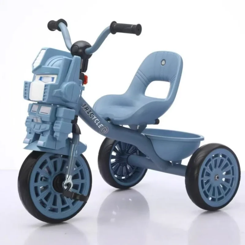 Space Saving Light Music Baby Luxury Tricycle Multi Scenario Use Tricycle Kids Baby Play Kid Riding Tricycles