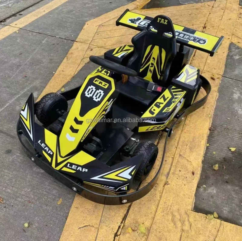 Sports Style Amusement Themed Park Electric Karting Battery Racing Go Kart for Children and Adults
