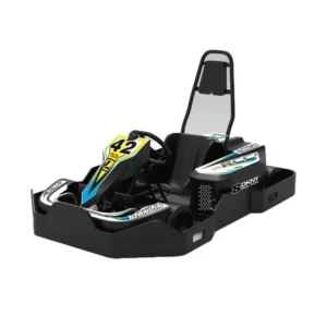 Sports Version Battery Electric Go Kart 72V 4000W Adjustable Steering Wheel Pedal 80km h Can Be Higher 5 Hours