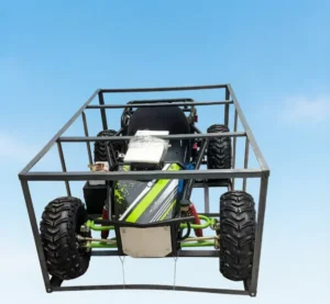 Square Stall Entertainment Electric Kart High Power Off Road Go Kart Suitable for Farm and Camping Ground