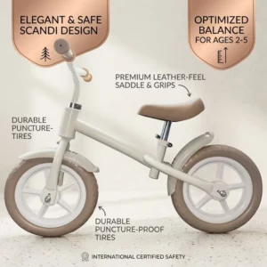 Stable Small Bicycles Steel Frame Toddler Training Child Cycling Kids Balance Bike