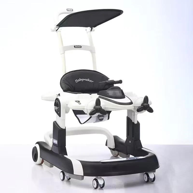 Stainless Steel Frame Foldable Lightweight Baby Walker for 0 3 Years Old