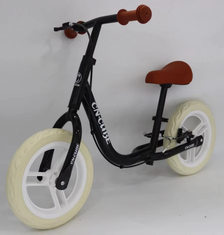 Steel 12 Inch Children Balance Bike Has CE EN71 Saddle and Handlebar Height Can Adjustable Kids Balance Bike With Brake