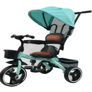 Stroller 4 in 1 Baby Tricycle Kids Push Tricycle CE Approved Children Tricycle 3 Wheels Baby Bike Made in China