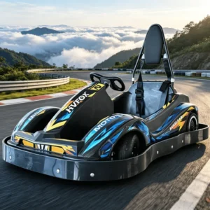 Strong Powerful Durable Sturdy Reliable Professional Racing Track Outdoor Adventure Adult Electric Go Kart