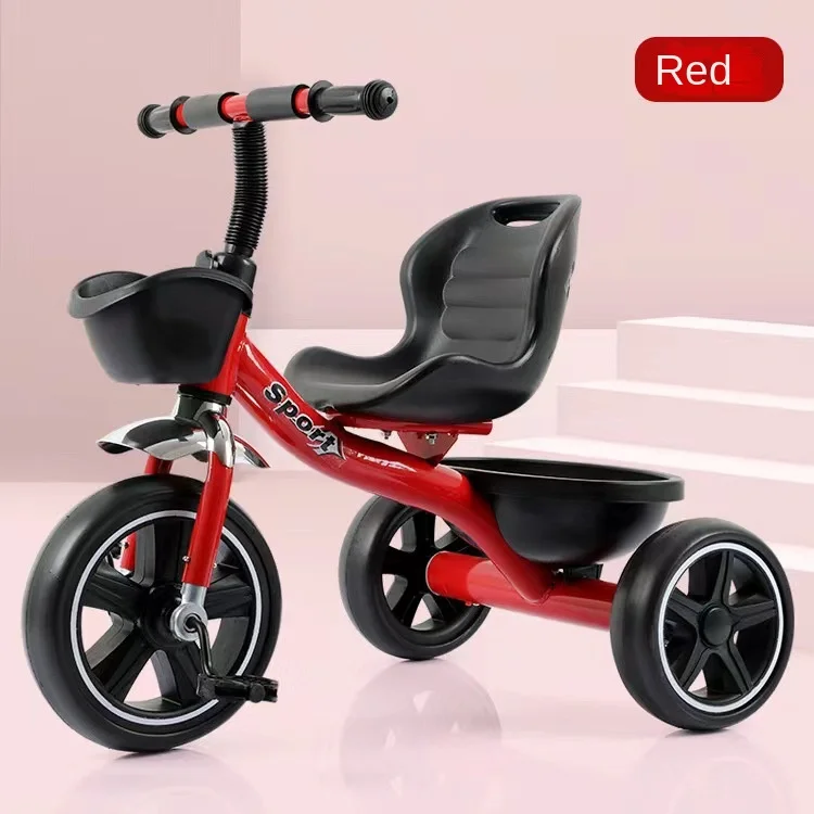 Style High Quality Children EVA Wheels with Pedals Children Tricycle Manufacturers Direct Sales