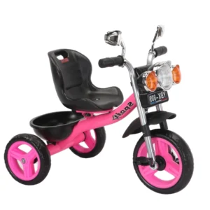 Stylish Children’s Tricycle with Light Up Wheels and Music Player New Model Tricycle for Kids