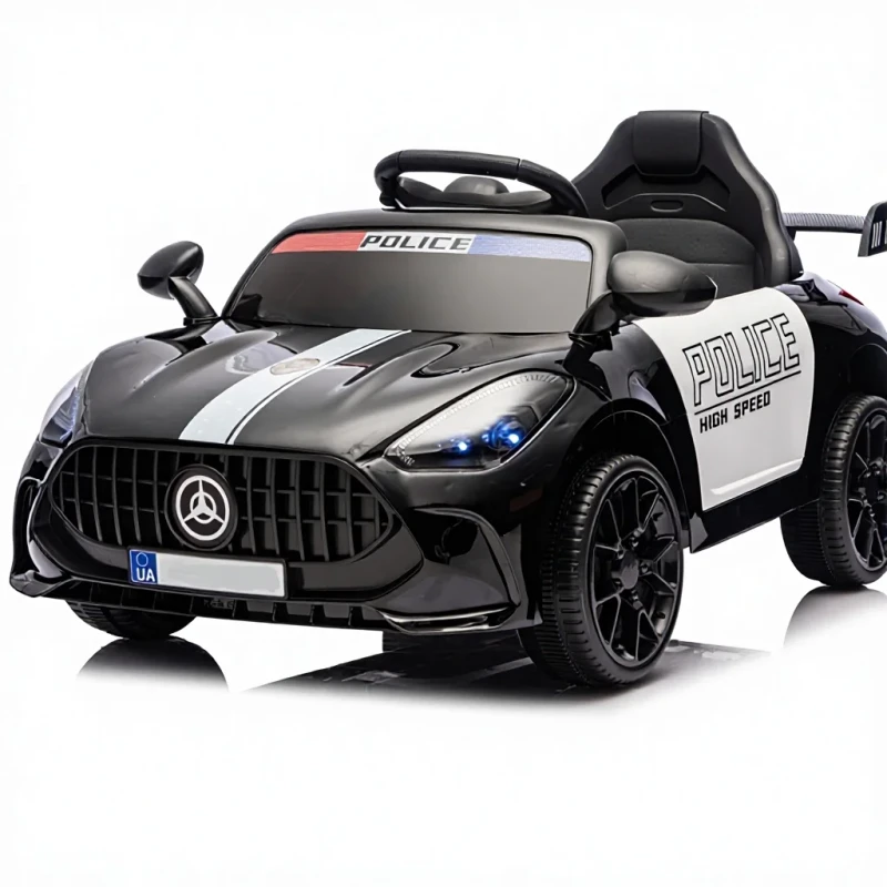Stylish Electric Ride-on Car for Kids 4-Wheel Plastic Toy with Battery Power