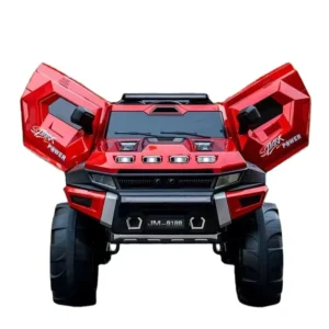 Super Powerwheels Child Kids Battery Powered Car 4 Wheels Plastic Ride on Car 2 Seats Electric Ride on Car for Kids to Drive