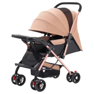 The Factory Is Selling a Foldable Portable Linen Stroller with a Detachable E3 Age Baby Stroller and a Dinner Plate