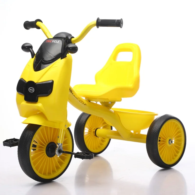 The Latest Children Tricycle Cartoon Music Infant Bicycle Balance Bicycle Children's Three Wheeler Bicycle Riding Baby Car
