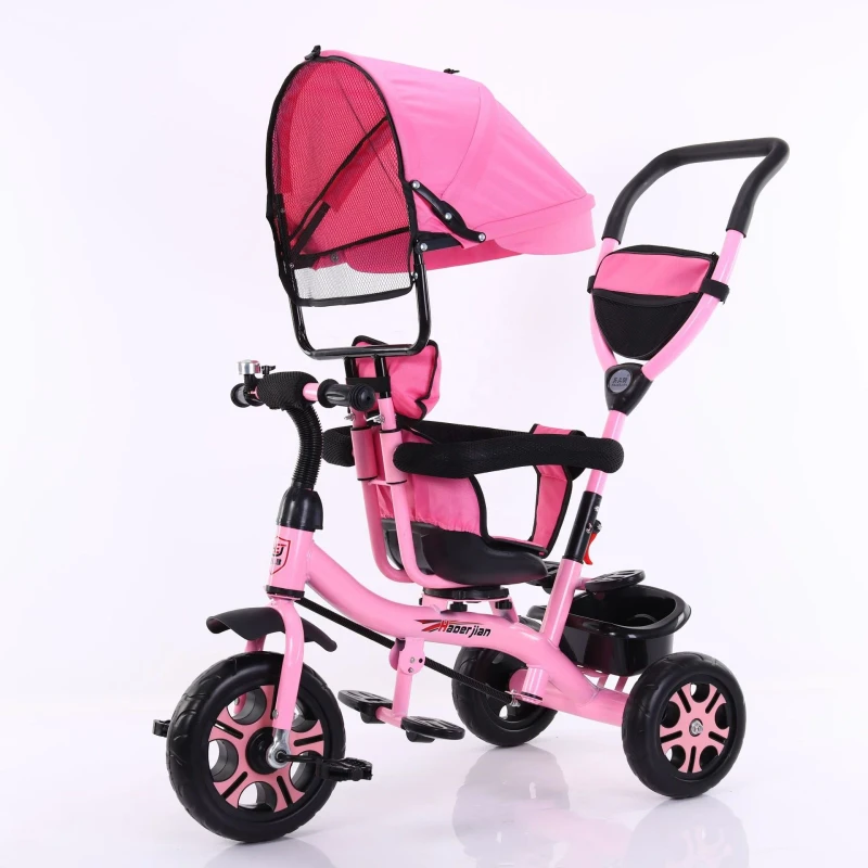 The New Children's Tricycle Baby Stroller Baby Tricycle Is Suitable for Babies to Go Outdoors in Parks or Shopping Malls
