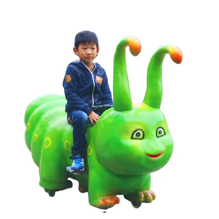 Theme Park Walking Animal Caterpillar Scooter Electric Ride On Toy Car for Kids