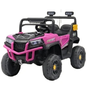 TikTok Hot Selling Kids Electric Car Off Road Battery Powered UTV Licensed Toy Cars for Children with Simulated Sound