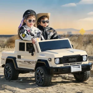 TikTok Hot Selling Kids Ride-On Car 24V Electric Toy Car with LED Lights Music Factory Direct for Global Buyers with Custom Logo