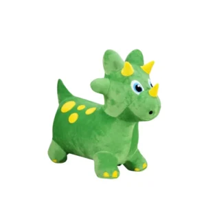 Toddler Girl Inflatable Bouncy Animal Hopper Toy Outdoor Indoor Plush Cover Ride on Toy Animal