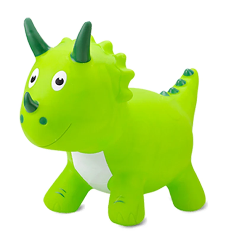 Toddler Outdoor Toy Ride on Inflatable Animal Toy Hopper PVC Dinosaur Plastic Horse Jump Inflatable Hopping Animal Toys for Kid