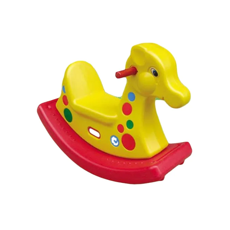 Toddler Play Ride on Toy Plastic Rocking Horse