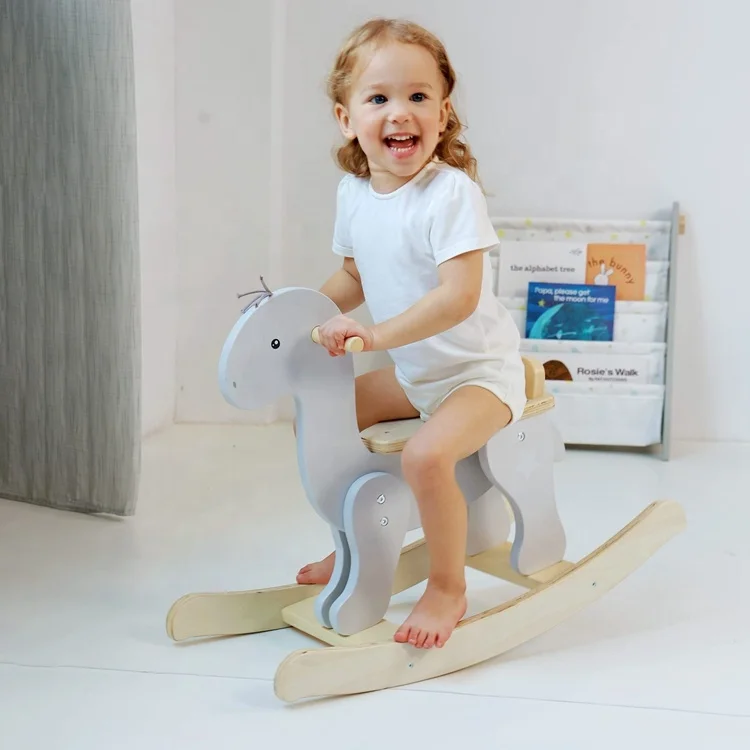 Toddler Rocker Toy Baby Rocker Chair Children Dinosaur Rocking Animals Baby Wooden Rocking Horse Toy for Kids