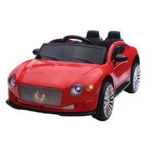 Toddlers Ride on Toy Battery Powered Vehicle with Parental Remote Control with LED Light and Music Player Double Seat Bluetooth