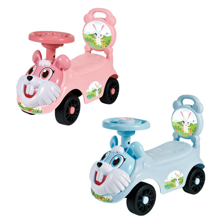 Toy Ride on Car Cartoon Children Plastic Baby Car Kids Ride on Car With Music